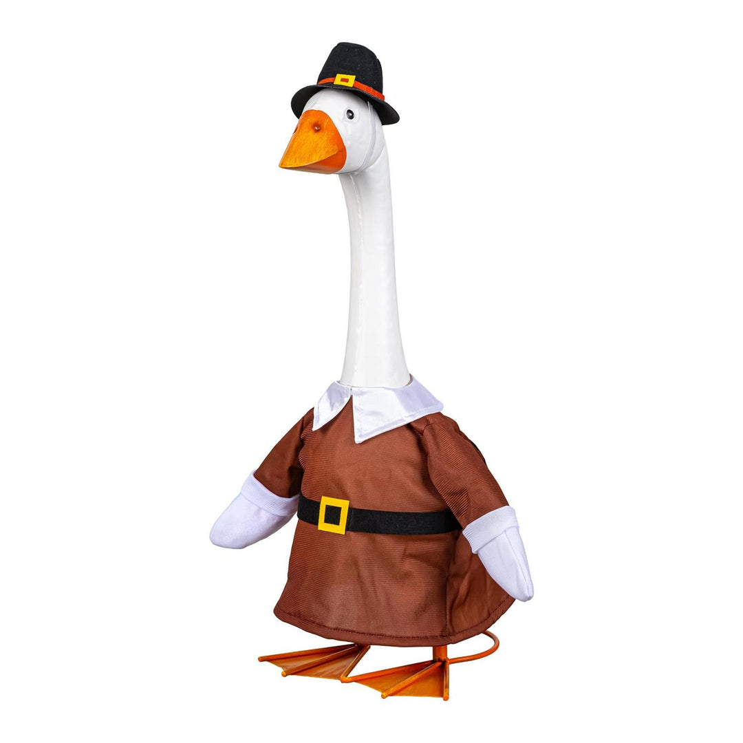 Harvest Pilgrim Porch Goose Outfit Giddy heartlandflags