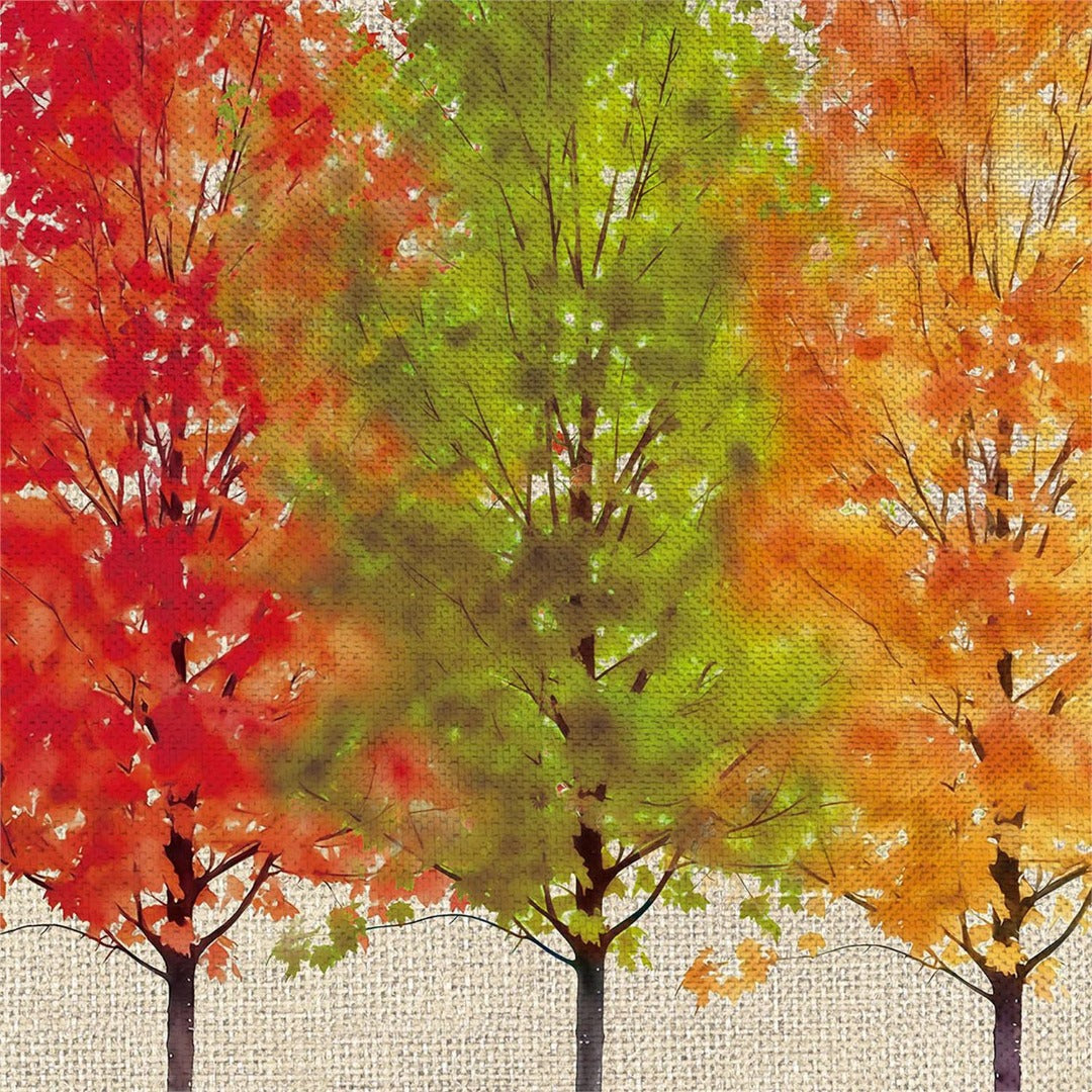 Hello Fall Autumn 2-Sided Burlap Garden Flag | 12.5" x 18" heartlandflags