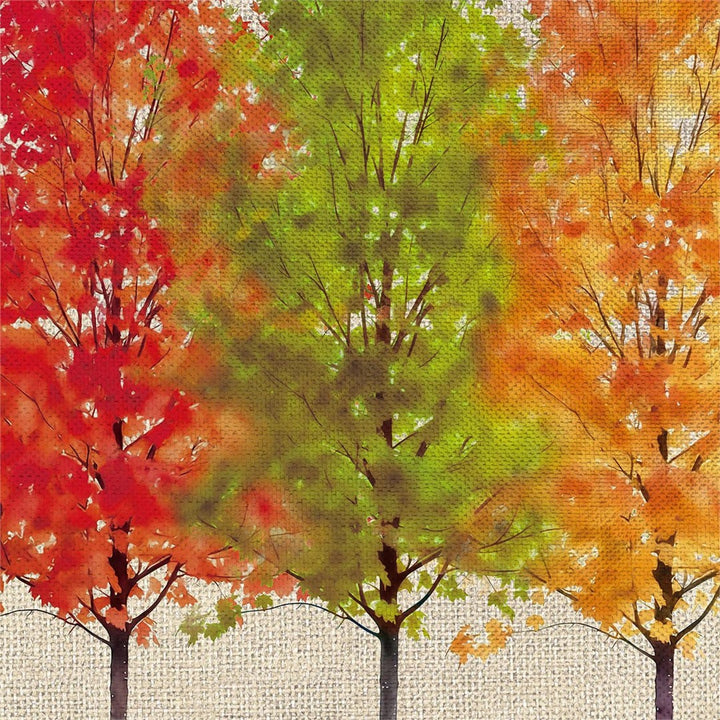 Hello Fall Autumn 2-Sided Burlap Garden Flag | 12.5" x 18" heartlandflags