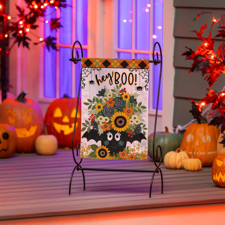 Hey Boo 2 Sided Garden Flag heartlandflags
