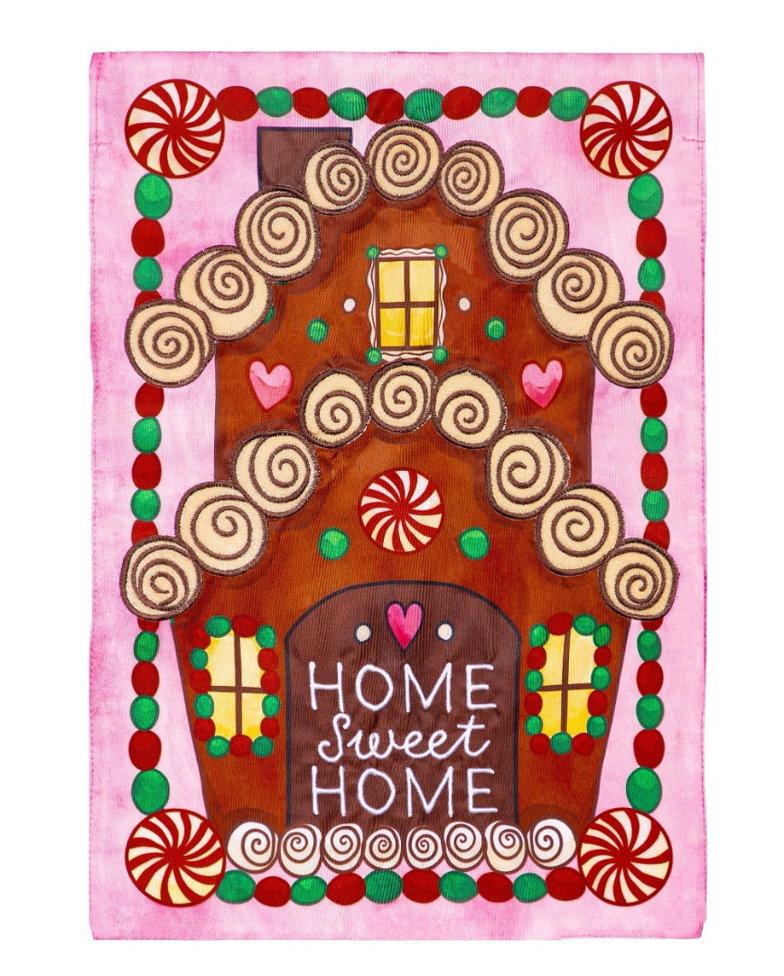 Home Sweet Home Garden Flag 2 Sided heartlandflags