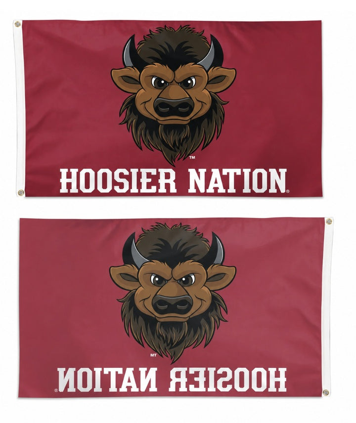 Hoosier Nation 3x5 Flag heartlandflags