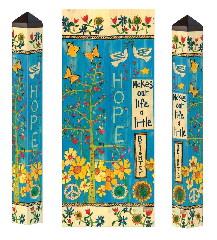 Hope Art Pole 40 Inches Tall heartlandflags