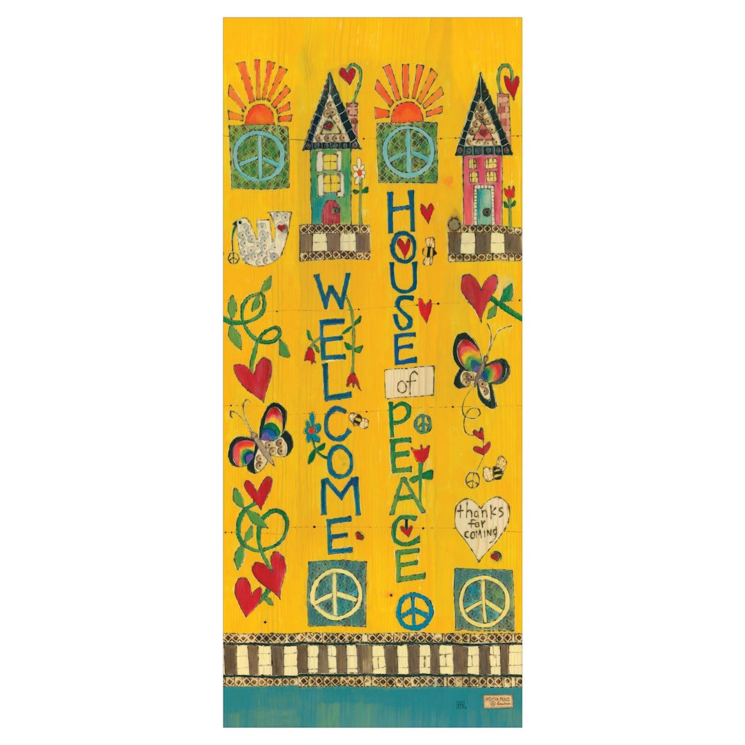 House Of Peace 40 Inch Art Pole heartlandflags