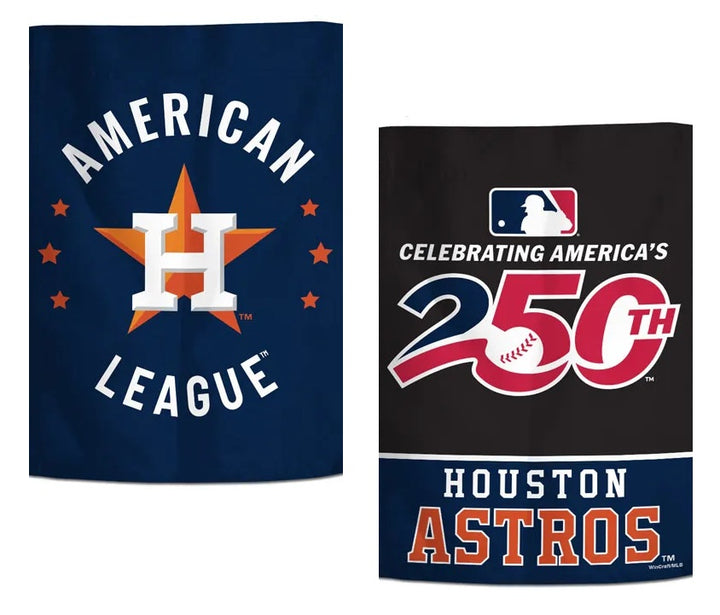 Houston Astros 2 Sided America 250 Garden Flag heartlandflags