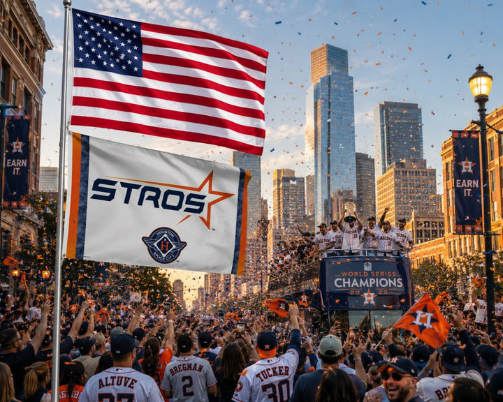 Houston Astros City Connect 3x5 Flag heartlandflags