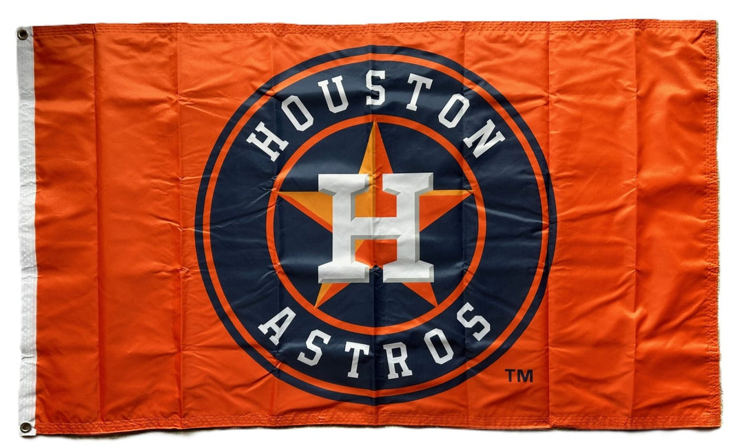 Houston Astros Flag 3x5 Orange 2 Sided heartlandflags