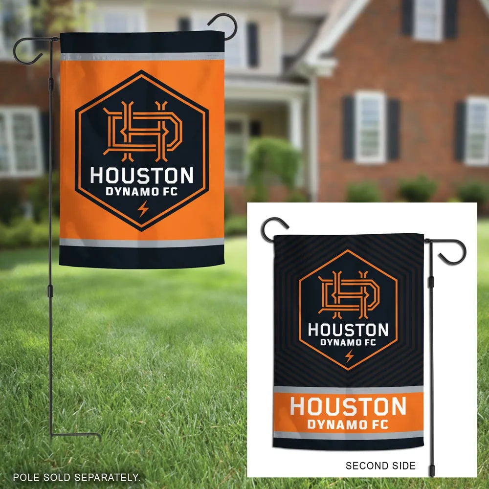 Houston Dynamo FC 2 Sided Garden Flag heartlandflags
