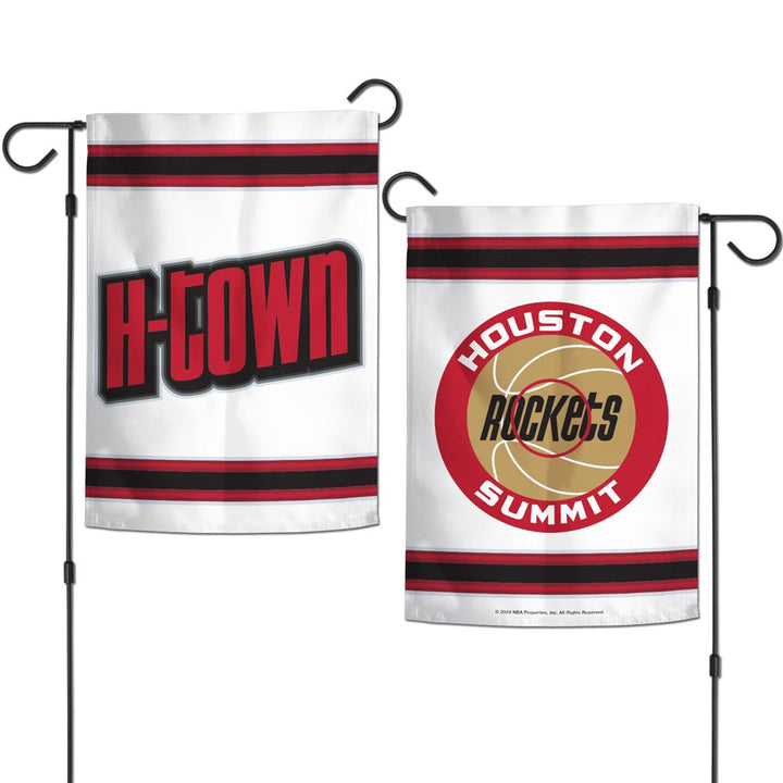 Houston Rockets City Garden Flag 2 Sided heartlandflags