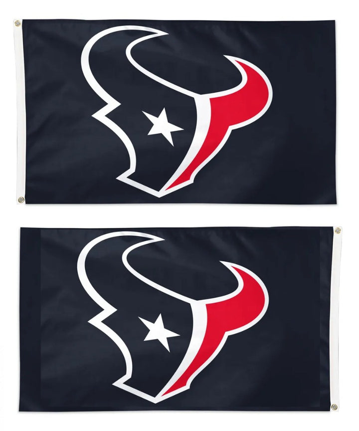 Houston Texans Blue 2 Sided 3x5 Flag heartlandflags