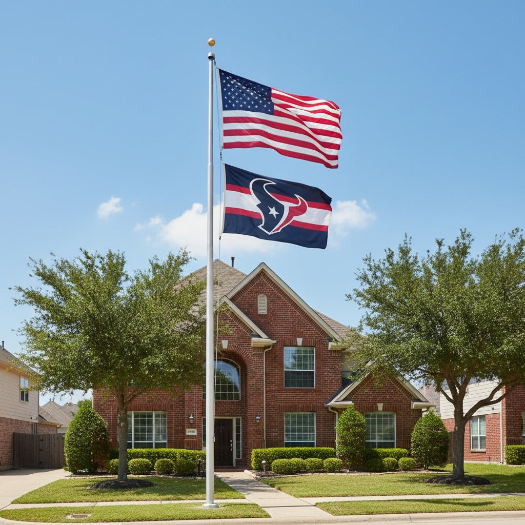 Houston Texans Classic Logo 3x5 Flag heartlandflags