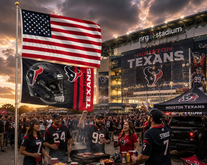 Houston Texans Flag 3x5 Alternate Helmet heartlandflags