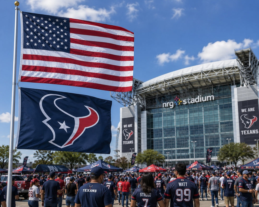 Houston Texans Flag 3x5 Navy heartlandflags