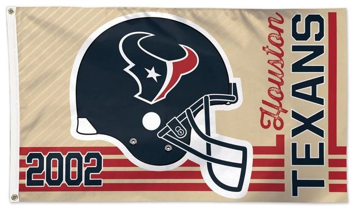 Houston Texans Flag 3x5 Retro Design heartlandflags