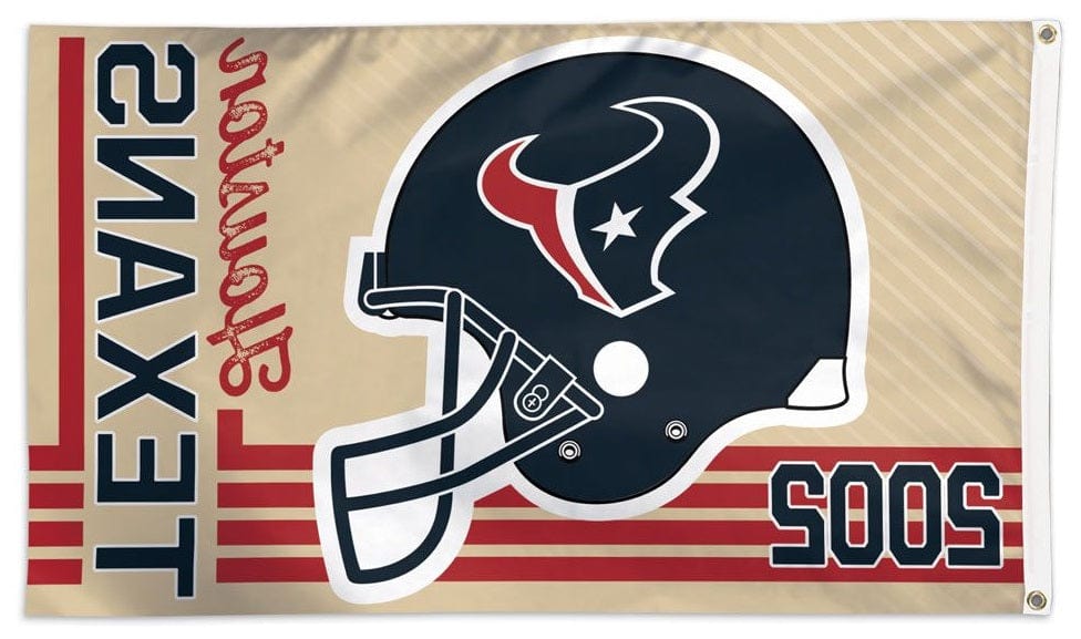 Houston Texans Flag 3x5 Retro Design heartlandflags