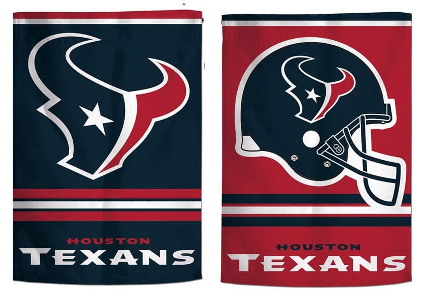 Houston Texans Garden Flag 2 Sided Helmet Logo heartlandflags