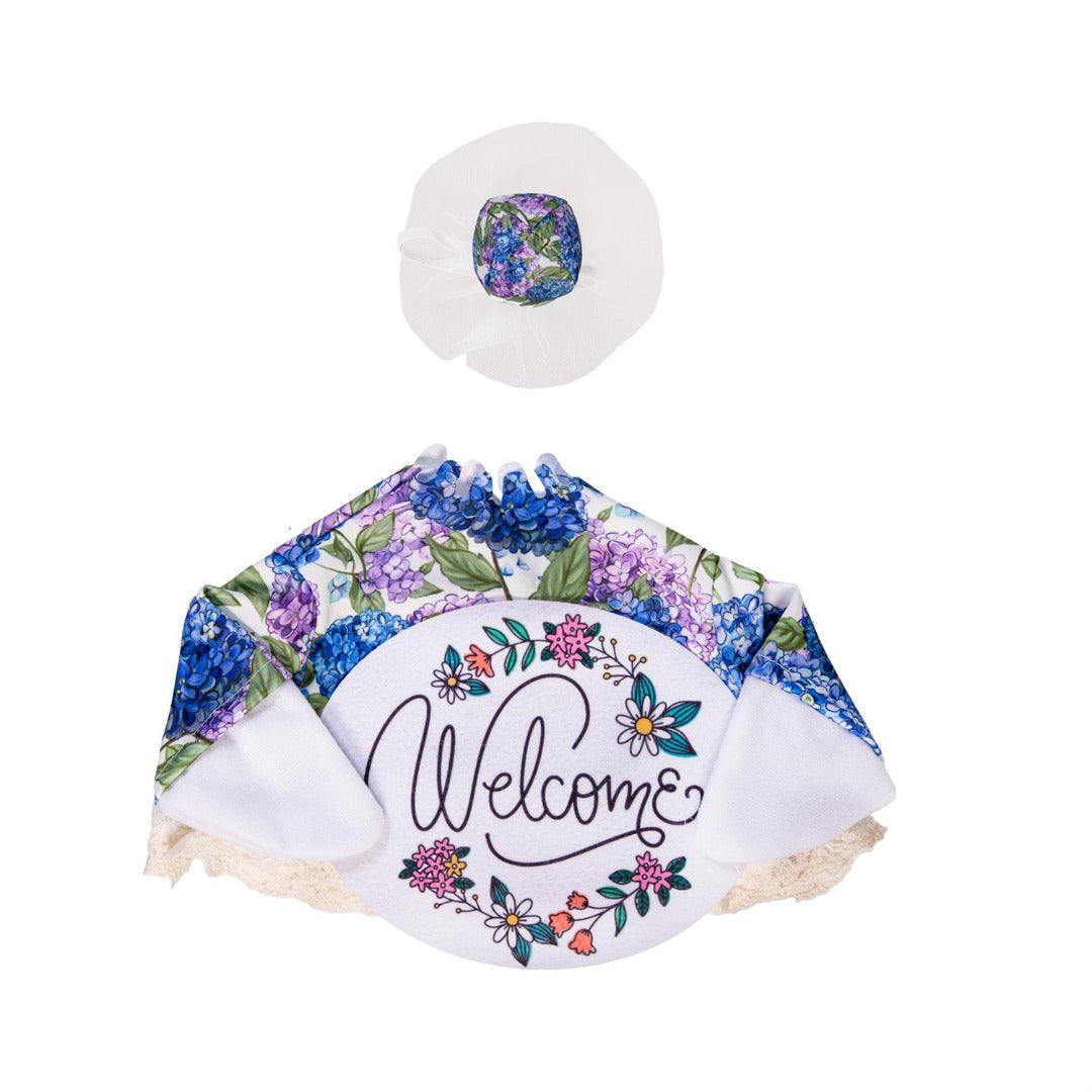 Hydrangea Happiness Porch Goose Outfit heartlandflags