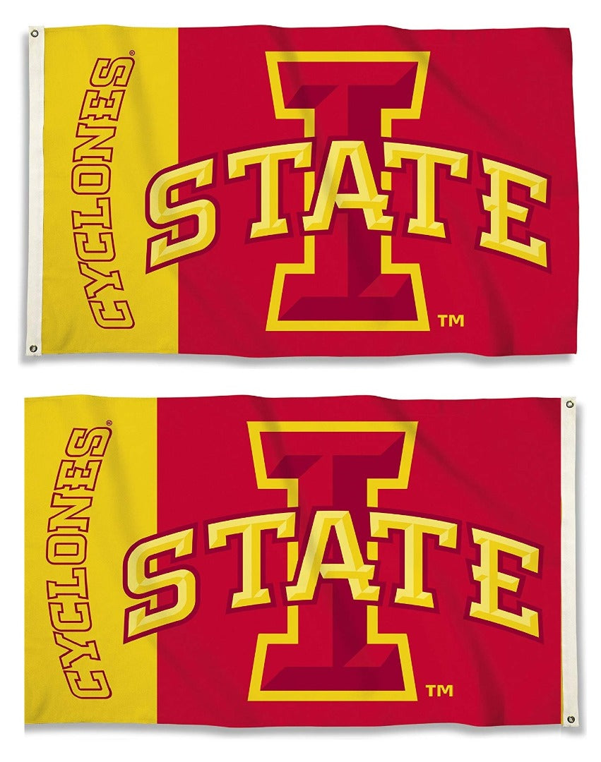 I State Cyclones 3x5 Flag 2 Sided heartlandflags