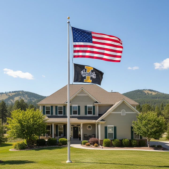 Idaho Vandals Flag 3x5 Black heartlandflags