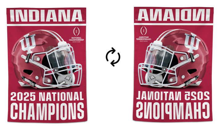 Indiana 2025 National Football Champions Banner heartlandflags