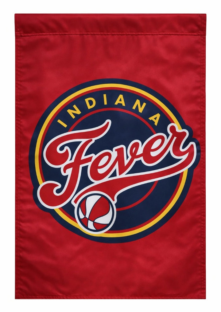 Indiana Fever 2 Sided Red Banner heartlandflags