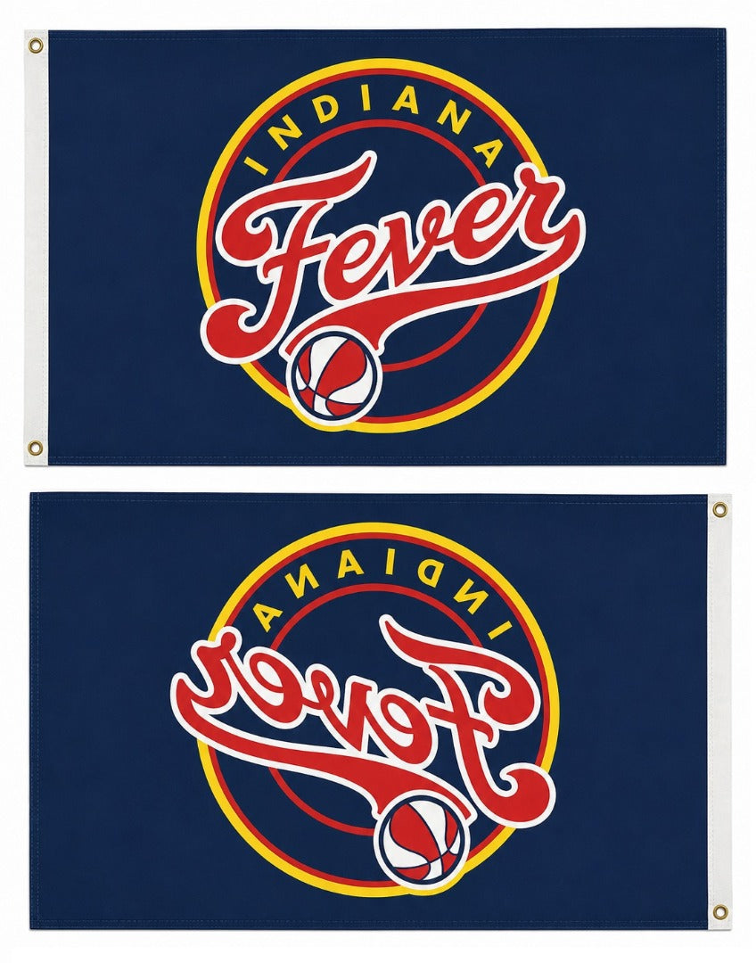 Indiana Fever 3x5 Blue Flag heartlandflags