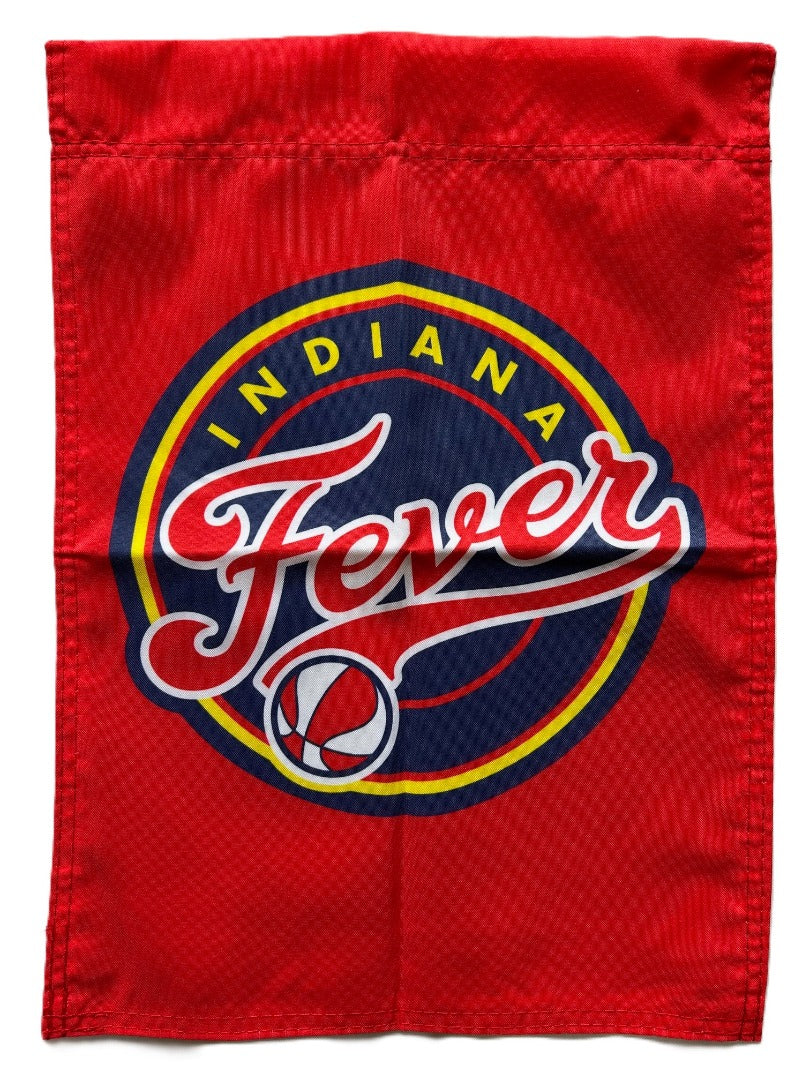 Indiana Fever Red 2 Sided Garden Flag heartlandflags