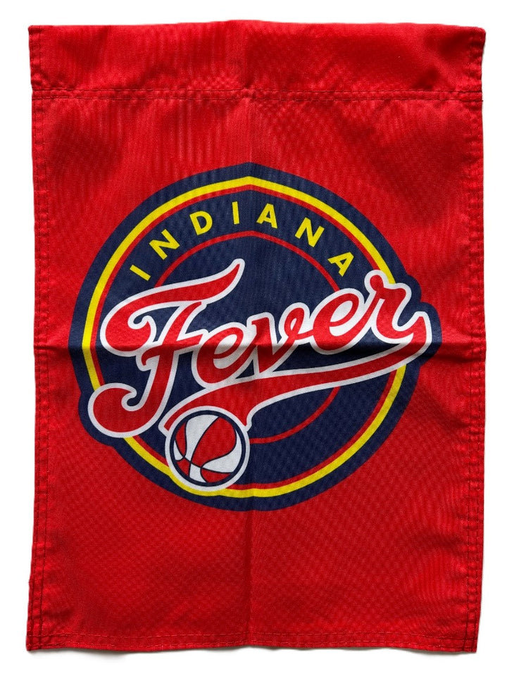 Indiana Fever Red 2 Sided Garden Flag heartlandflags