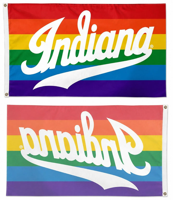Indiana Hoosiers Rainbow 3x5 Flag heartlandflags