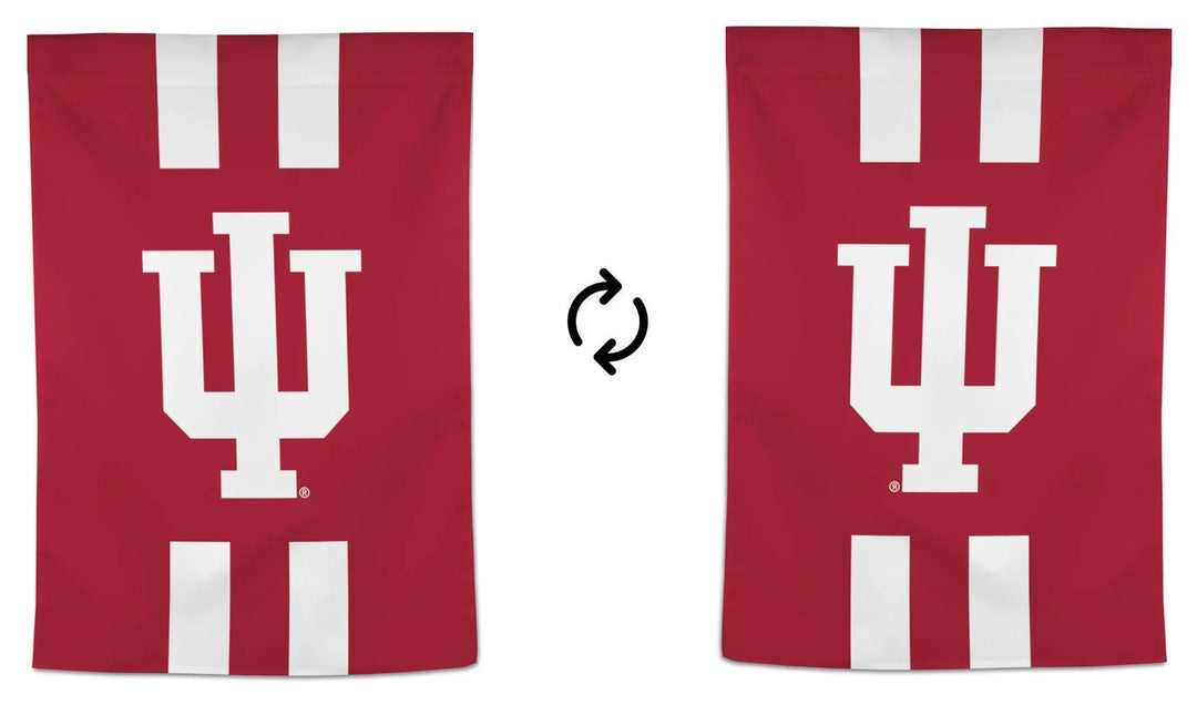 Indiana Hoosiers Striped Banner heartlandflags