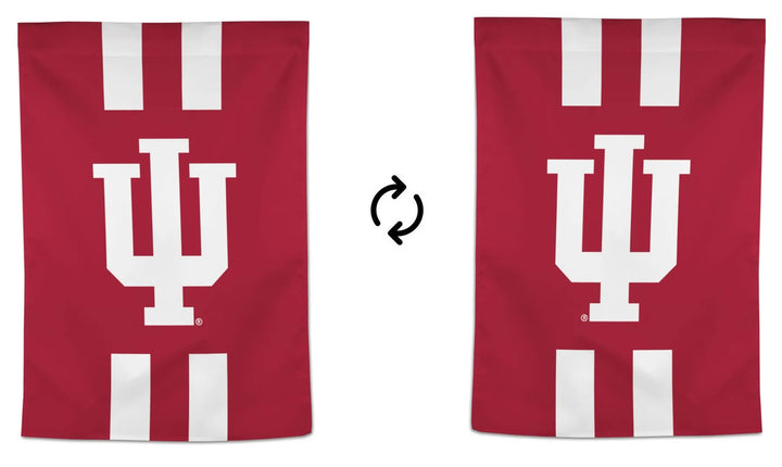 Indiana Hoosiers Striped Banner heartlandflags
