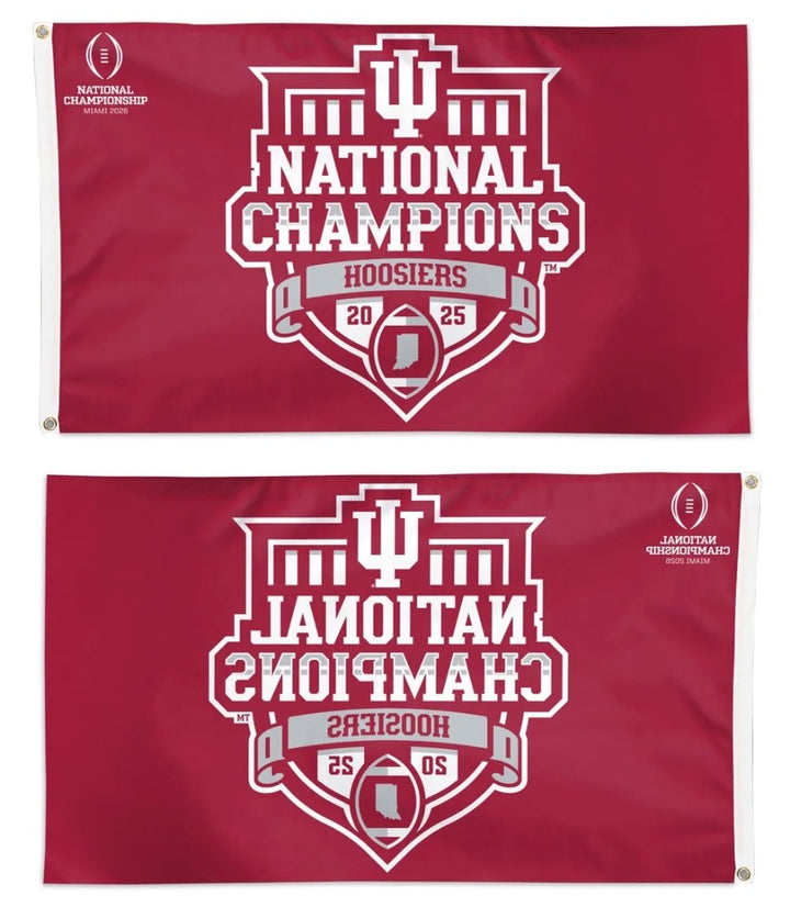 Indiana National Football Champions 3x5 Flag heartlandflags