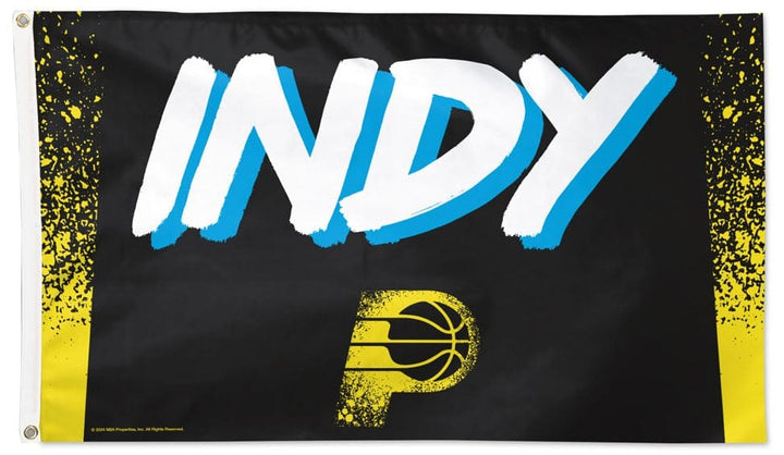 Indiana Pacers Flag 3x5 City Logo heartlandflags