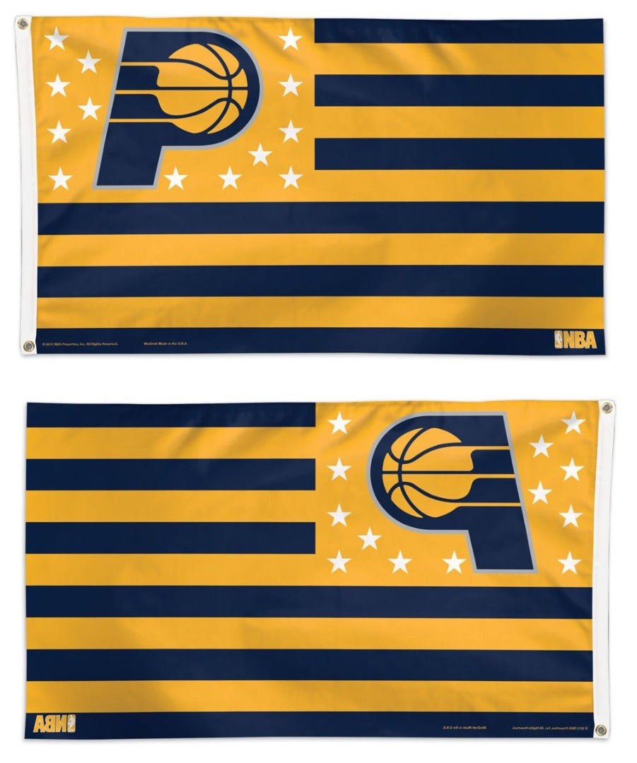 Indiana Pacers Flag 3x5 Stars and Stripes Americana heartlandflags