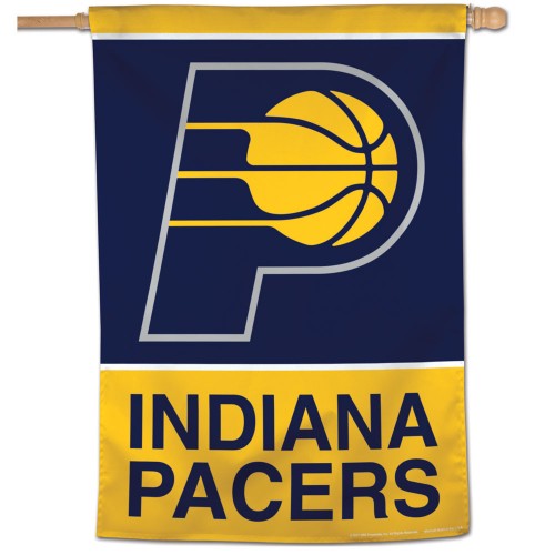 Indiana Pacers Flag Vertical House Banner