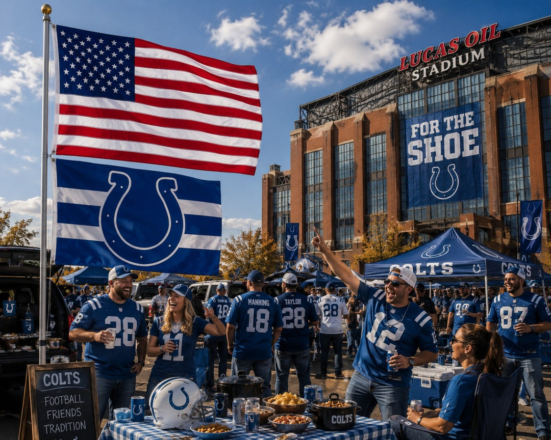 Indianapolis Colts Flag 3x5 Home Stripe