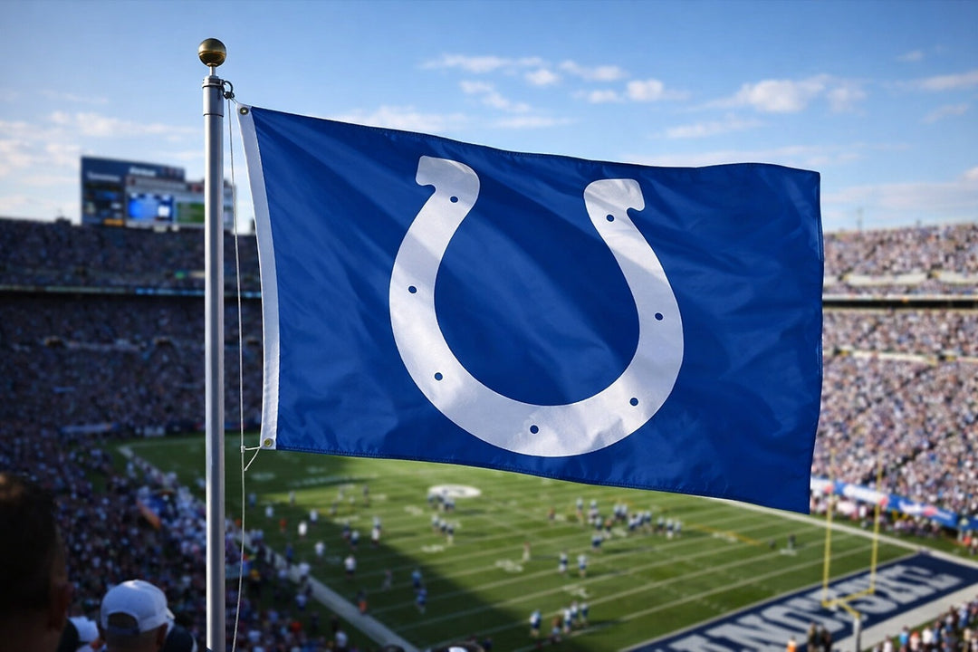 Indianapolis Colts Flag 3x5 Logo heartlandflags
