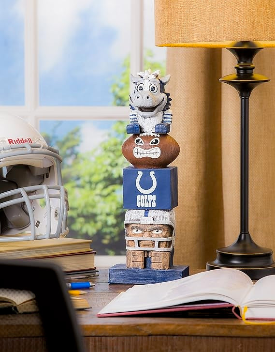 Indianapolis Colts Tiki Garden Statue heartlandflags