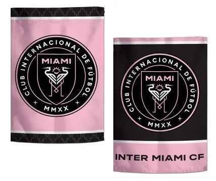 Inter Miami CF 2 Sided Garden Flag 12.5x18 heartlandflags