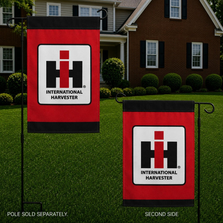 International Harvester Garden Flag 2 Sided Case IH heartlandflags