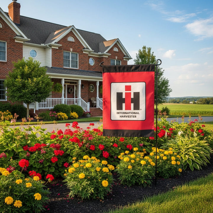 International Harvester Garden Flag 2 Sided Case IH heartlandflags