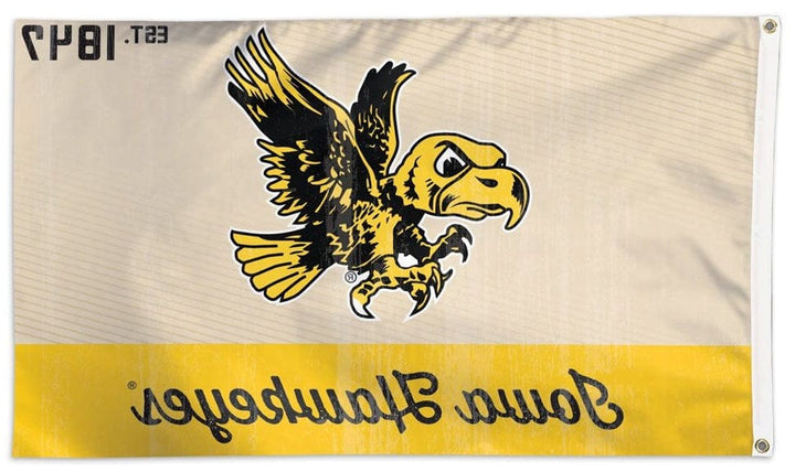 Iowa Hawkeyes Flag 3x5 Vintage Herky Logo heartlandflags