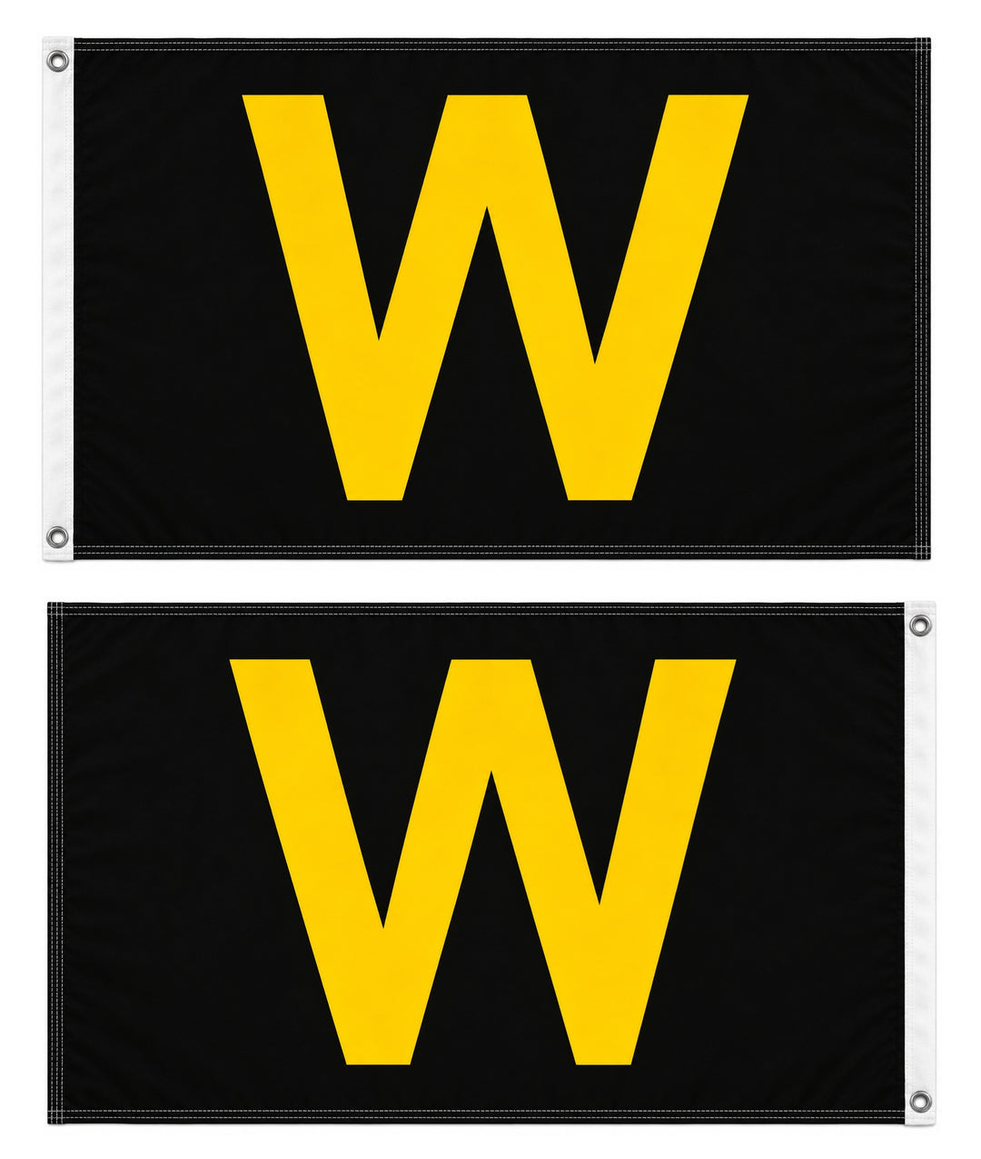 Iowa Hawkeyes Win Flag 2 Sided – 2x3 Feet – Black heartlandflags
