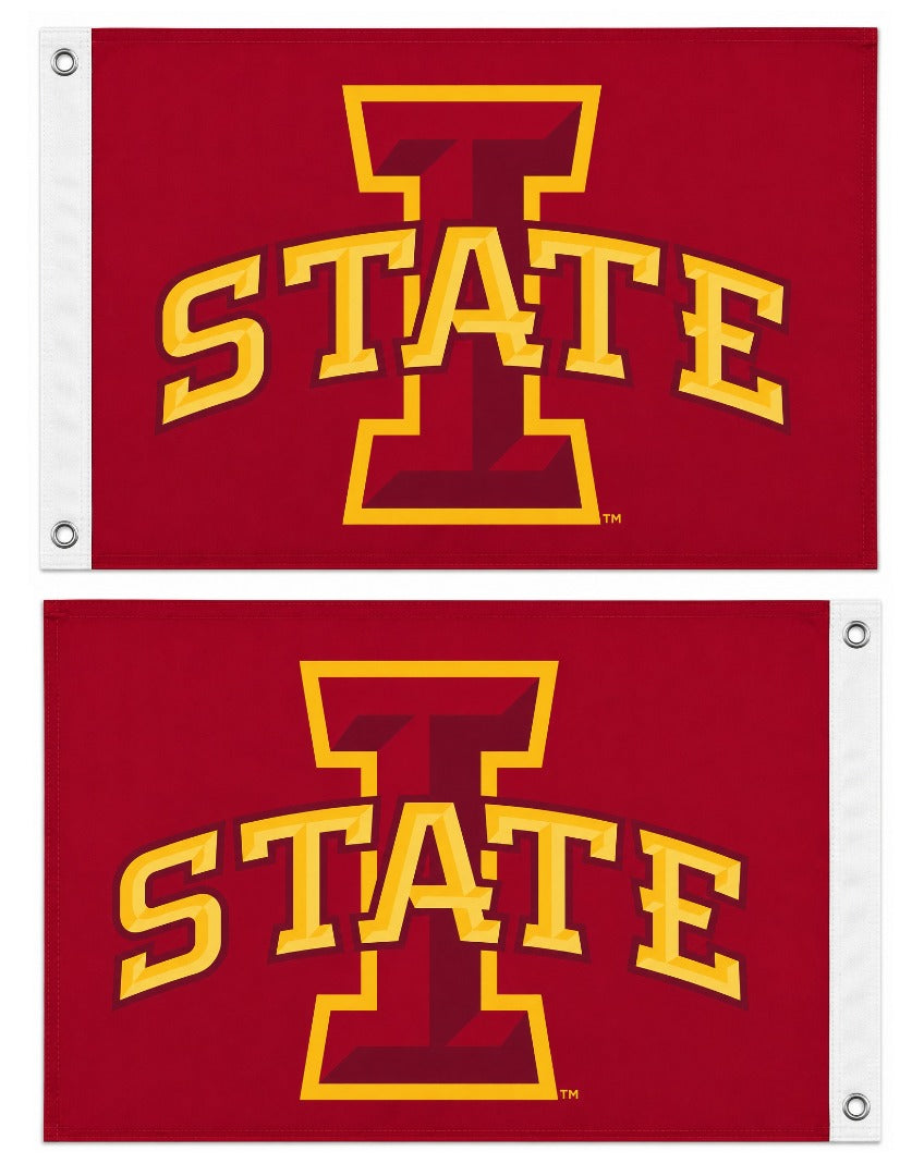 Iowa State 2 Sided Boat Flag 16x24 heartlandflags