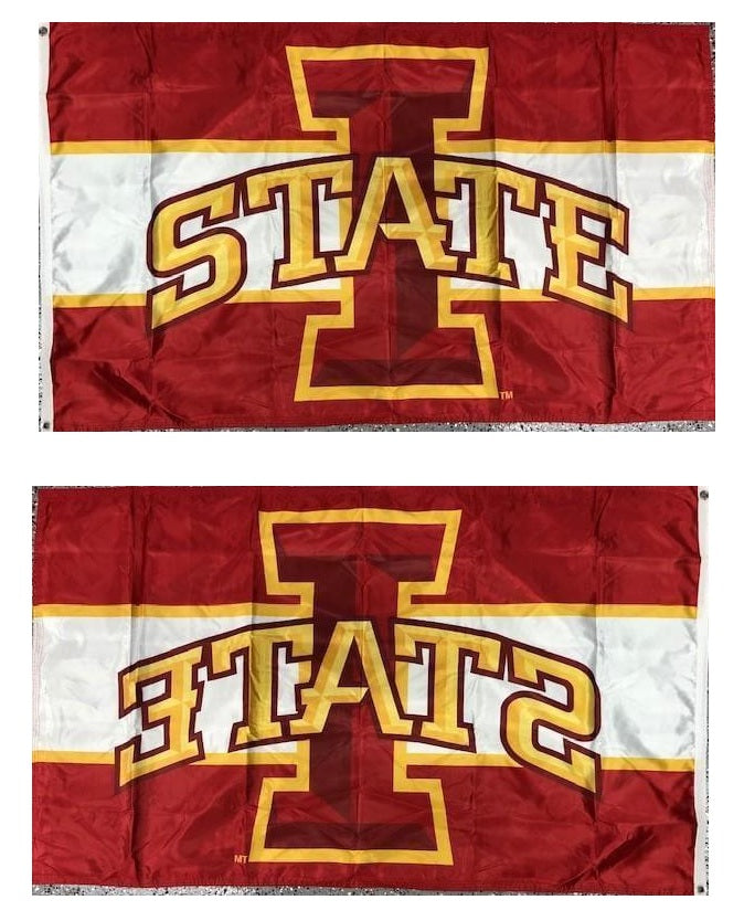 Iowa State Cyclones Flag 3x5 Striped heartlandflags