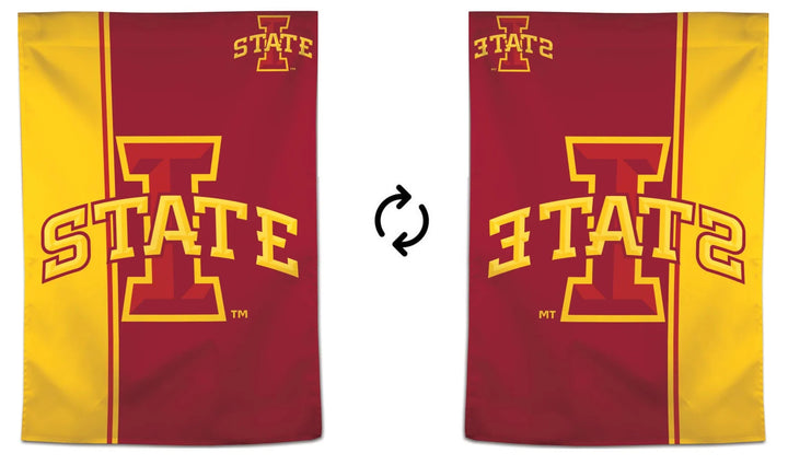 Iowa State Cyclones Flag Striped House Banner heartlandflags
