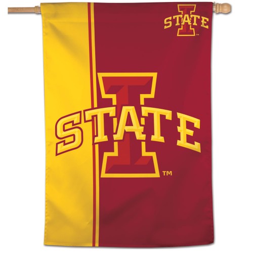 Iowa State Cyclones Flag Striped House Banner heartlandflags