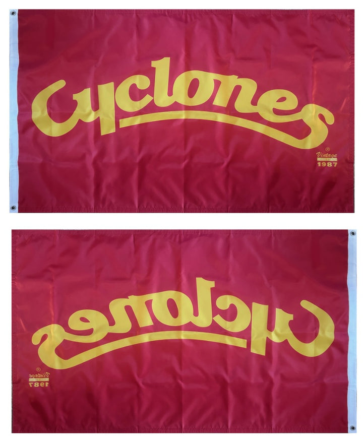 Iowa State Cyclones Script Flag 3x5 - Official Vintage Logo Outdoor Flag heartlandflags
