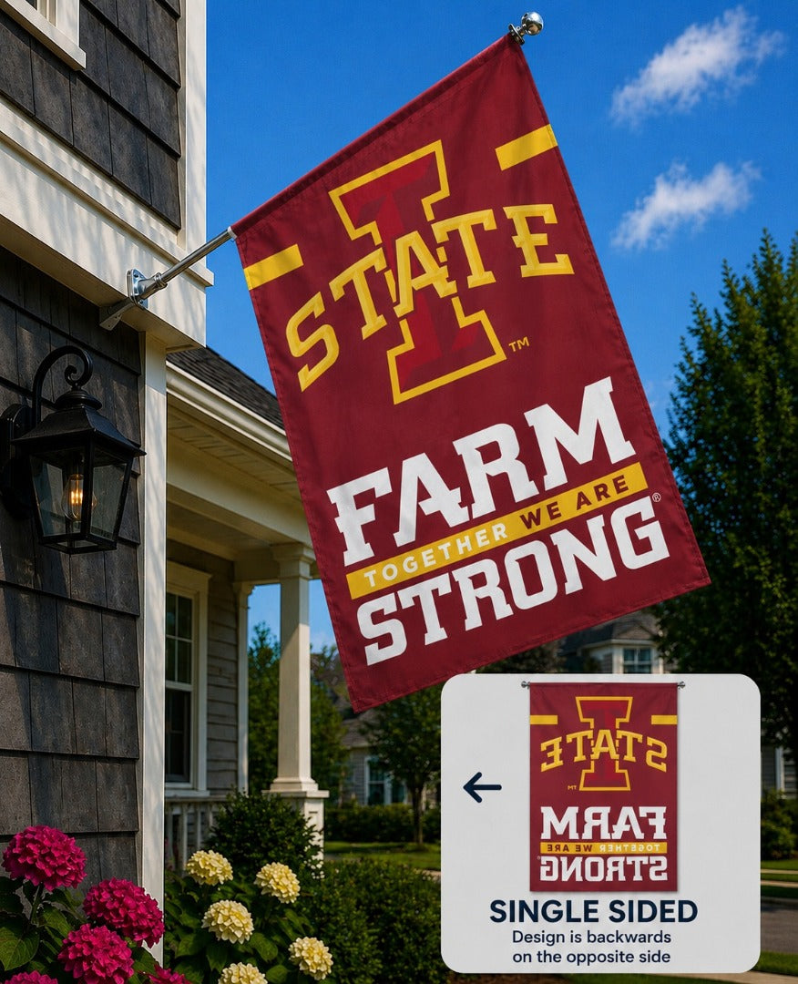 Iowa State Farm Strong Banner heartlandflags