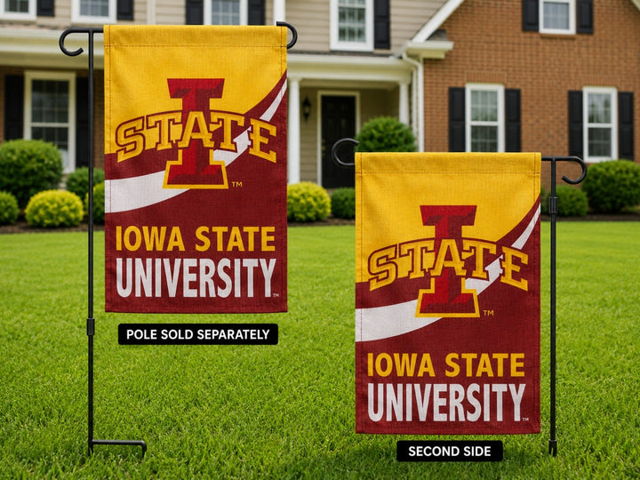Iowa State Garden Flag Burlap 2 Sided heartlandflags